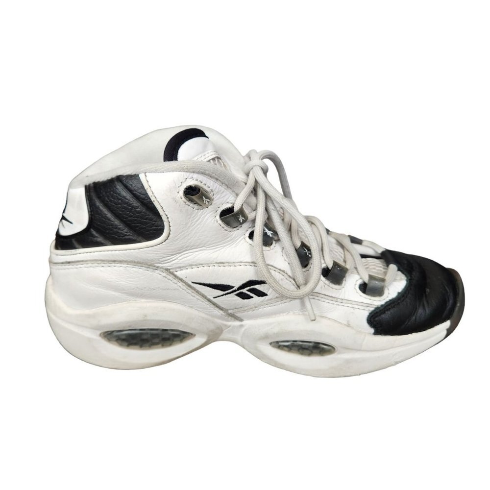 Reebok Question J “Why Not‎ Us?” Size 6.5 Black White GW5229